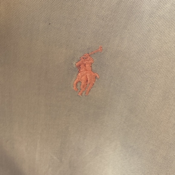 Light blue polo Ralph Lauren shirt pink horse - Picture 4 of 6